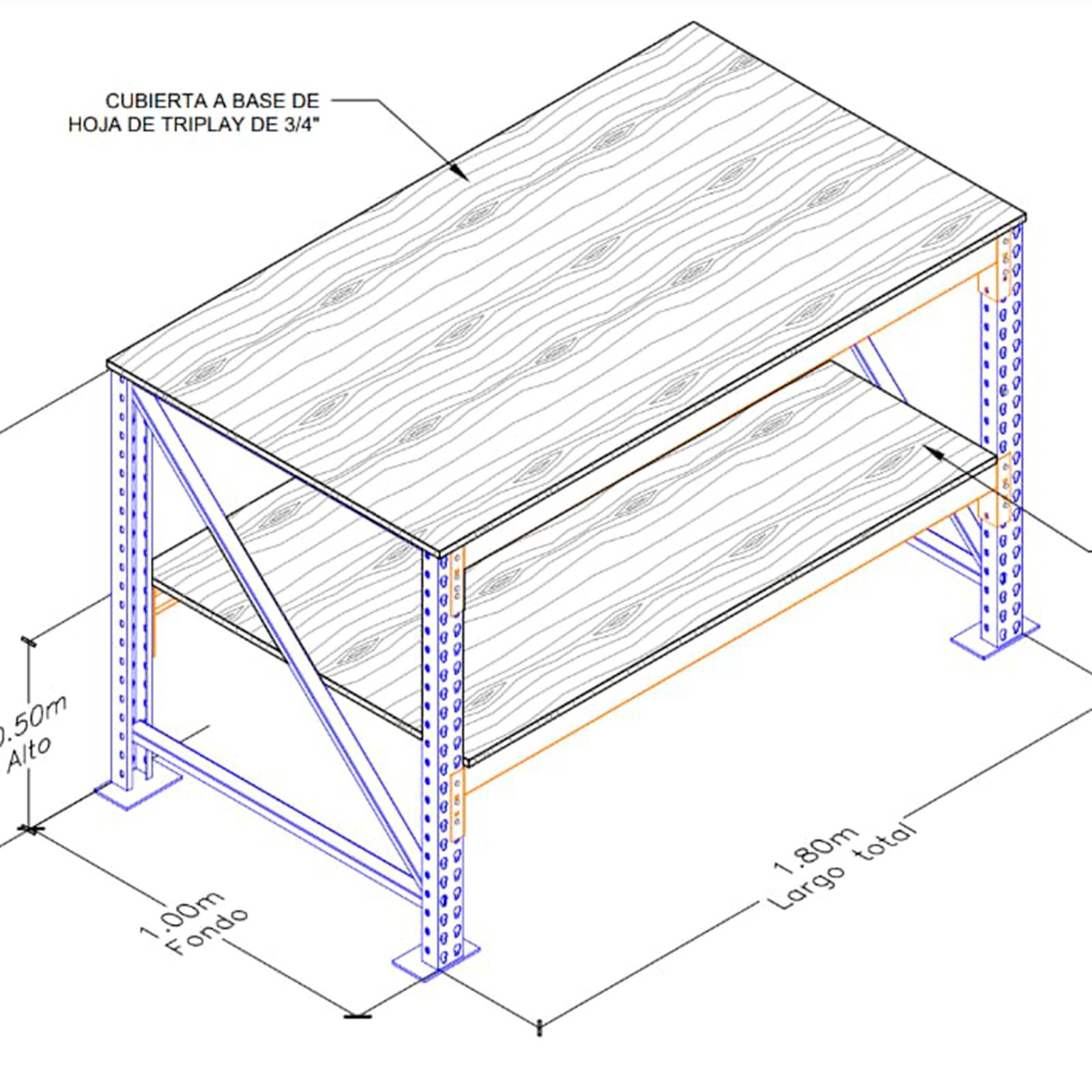 mesa de trabajo dibujo tecnico